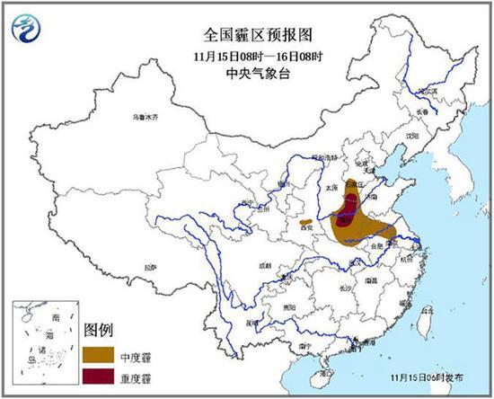 未來(lái)三天京津冀等地霧霾再襲 新疆局地有大暴雪