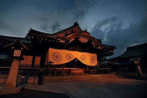 資料圖：靖國神社。