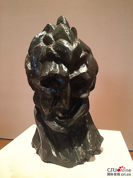 head of woman.Bronze 復(fù)制品