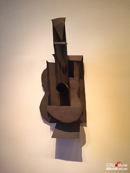 Guitar.Paris,Ferrous sheet metal and wire，1914.復(fù)制品