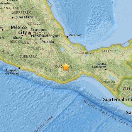 墨西哥東南部發(fā)生5.0級(jí)地震震源深度65.1公里