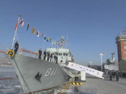 海軍新一代獵掃雷艦入列