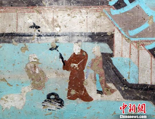 敦煌壁畫文獻(xiàn)揭古代元宵民俗:地區(qū)行政長(zhǎng)官主持（圖）