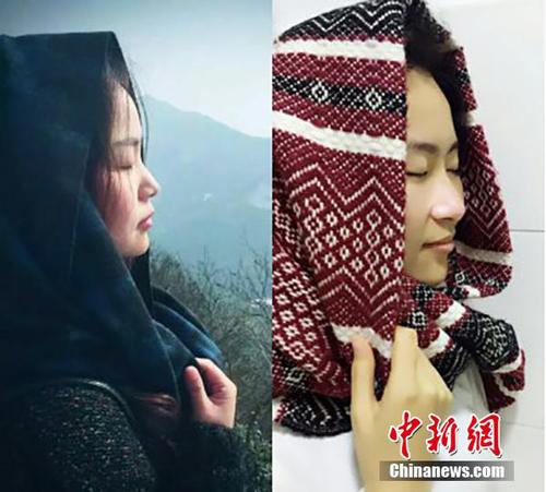 大學(xué)女生拍長輩“雷同照”：我是你的青春