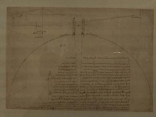 測(cè)量地球周長(zhǎng)的儀器 達(dá)芬奇 約1490