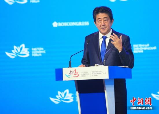 資料圖：日本首相安倍晉三。 <a target='_blank' href='http://www.chinanews.com/'>中新社</a>記者 王修君 攝