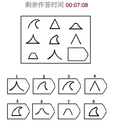 陽浦小學(xué)問卷題目，家長要限時(shí)從中選出正確選項(xiàng)。受訪者供圖