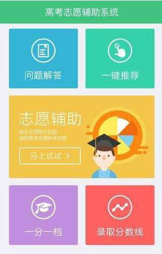 網(wǎng)上的高考志愿APP