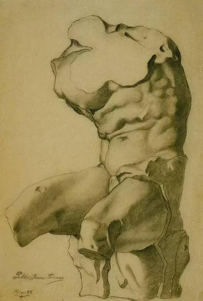 Study for a Torso ，1892