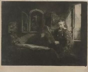 Rembrandt,《Abraham Francen醫(yī)生肖像》，1655 –1659年中，阿姆斯特安國家博物院