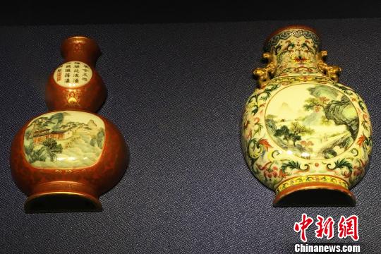 “明韻清風(fēng)——景德鎮(zhèn)窯皇家瓷器藝術(shù)展”10日在安徽合肥開展。此次展覽共展出130余件(套)明清時期景德鎮(zhèn)窯瓷器?！垙?qiáng) 攝