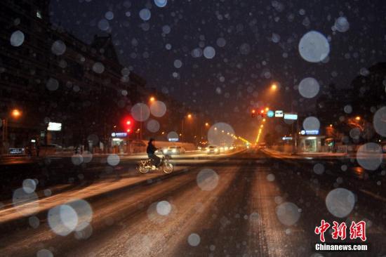 資料圖：北京雪景。<a target='_blank' href='http://www.chinanews.com/' >中新網(wǎng)</a>記者 金碩 攝