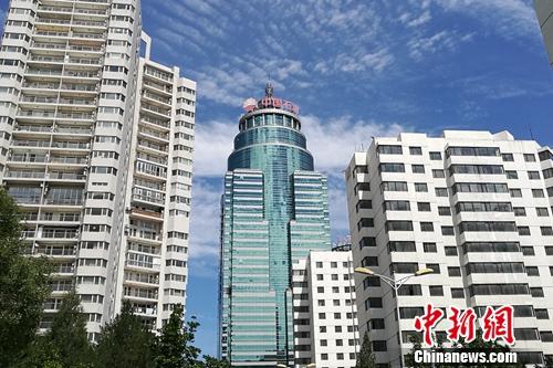 北京市亞運(yùn)村北辰附近某小區(qū)樓外景。<a target='_blank' href='http://www.chinanews.com/' >中新網(wǎng)</a> 程春雨 攝