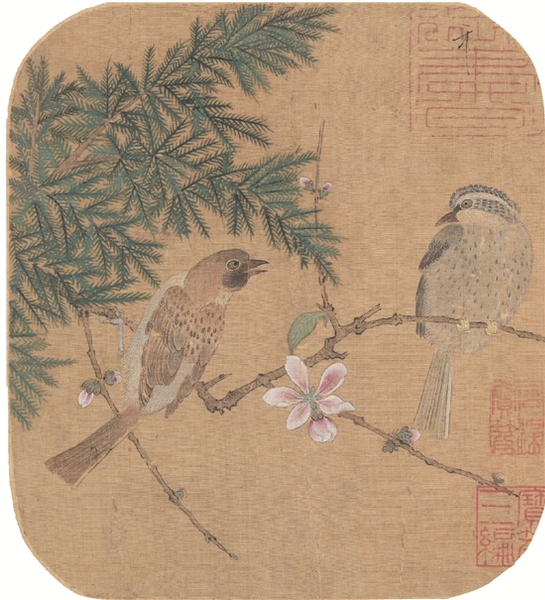 北宋 趙佶 花鳥圖冊 58×56cm