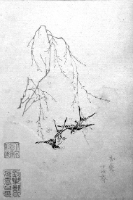     鄭振鐸對(duì)古代套印版畫(huà)珍愛(ài)有加，他說(shuō)：“余收版畫(huà)書(shū)二十年，于夢(mèng)寐中所不能忘者，惟彩色本程君房《墨苑》，胡曰從《十竹齋箋譜》及初印本《十竹齋畫(huà)譜》。”此即為他珍藏的明版《十竹齋箋譜》之“杏燕圖”。