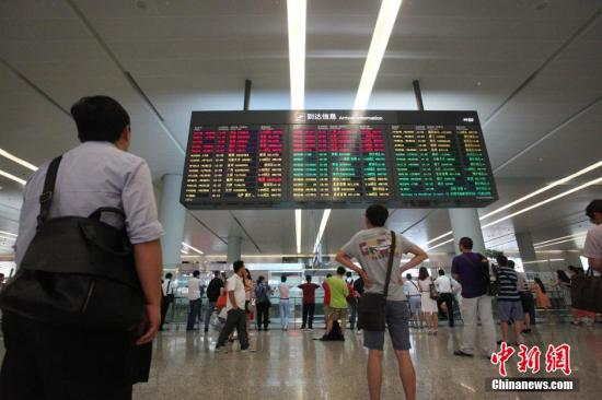 資料圖：上海虹橋機(jī)場。<a target='_blank' href='http://www.chinanews.com/'>中新社</a>發(fā) 張亨偉 攝