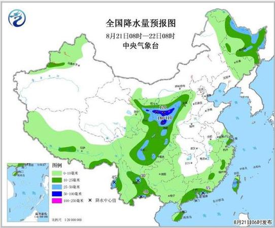 西北中東部有強降雨 臺風(fēng)蘇力即將影響東部海區(qū)