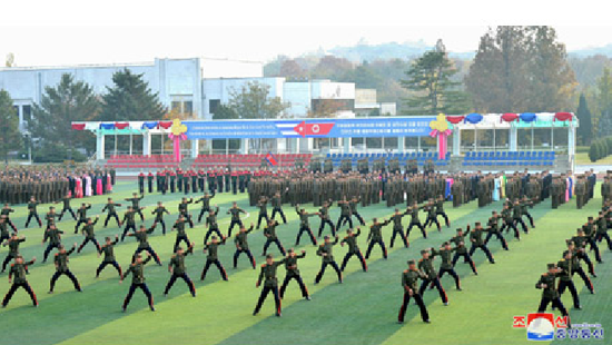 古巴領導人參觀朝鮮神秘軍校 看學員格斗訓練