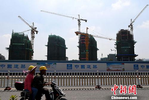 資料圖：一處在建樓盤。<a target='_blank' href='http://www.chinanews.com/'>中新社</a>記者 張斌 攝