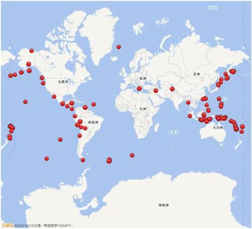 與2017年相比，2018年全球地震活動明顯增強(qiáng)。圖片來源：中國地震臺網(wǎng)微信公眾號
