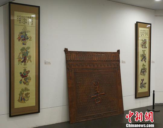 晉陜豫民間宗祠教化美術(shù)作品巡展亮相太原