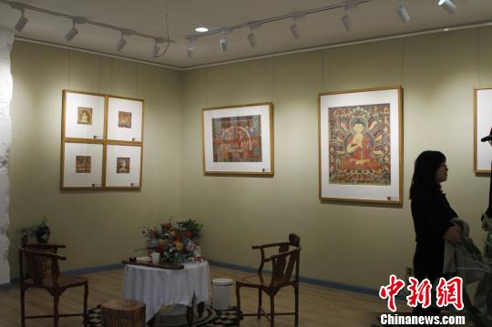 圖為展覽現(xiàn)場 趙朗 攝