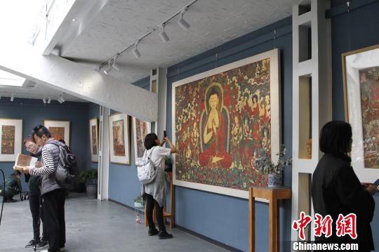 圖為展覽現(xiàn)場 趙朗 攝