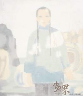 清-風(fēng)-58.4×67.8cm-1995年-田黎明